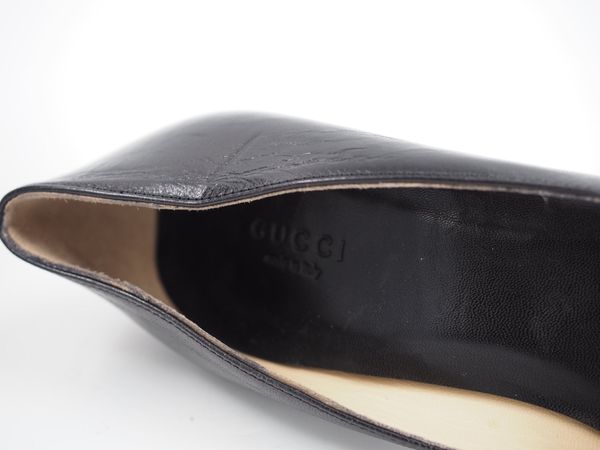 GUCCI Lederpumps Gr. 39/39.5 (18126)
