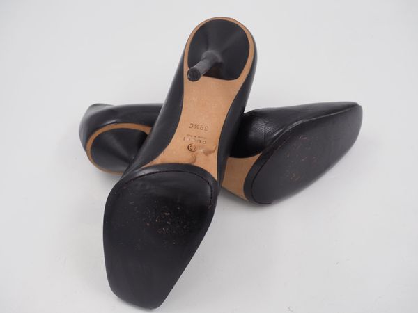 GUCCI Lederpumps Gr. 39/39.5 (18126)