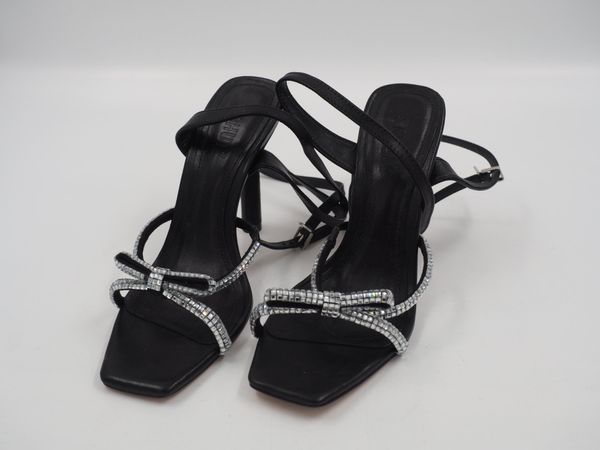 SCHUTZ Riemchensandale mit Strass Gr. 37.5 (9163)