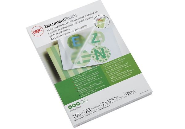 ABC Laminiertasche – Laminierfolie A3 – 125Mikron (18357)