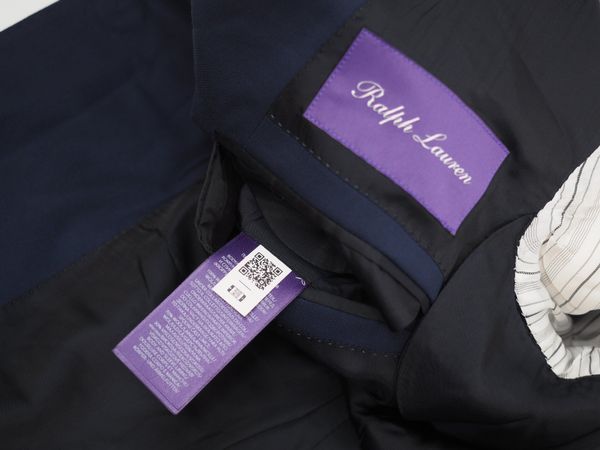 RALPH LAUREN Purple Label Anzug Gr. S (9186)