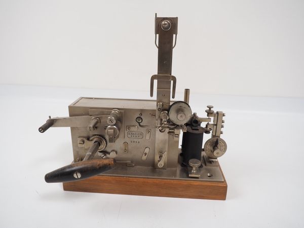 G.Hasler Schreibtelegraf Antikes Sammlerstück (19104)
