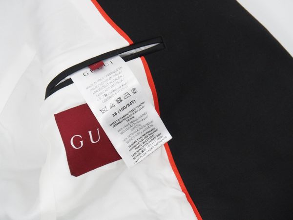 GUCCI Zweireihiger Blazer Gr. XS-IT38 (9167)