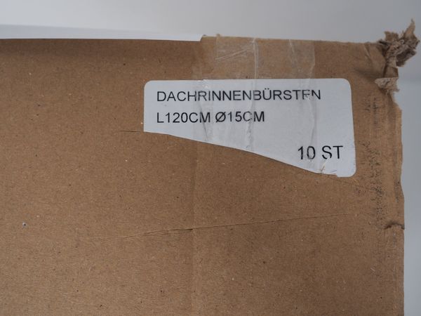 10x Dachrinnenbürsten je 120x15cm (19704)