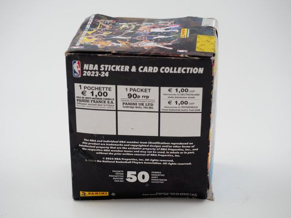 NBA 2023-24 Sticker & Card Collection Box (900032)