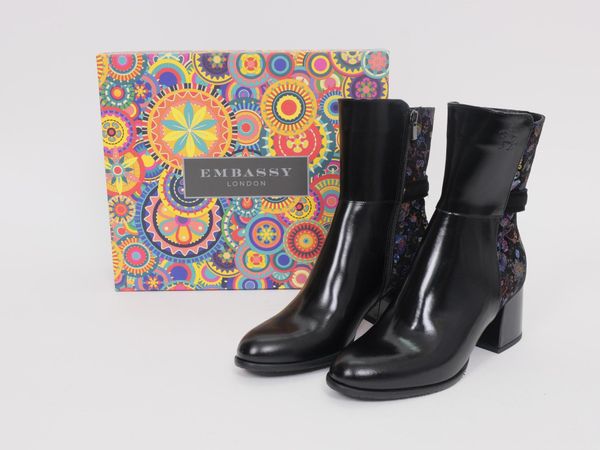 EMBASSY LONDON Stiefeletten Gr. 39 (BEK-181-12)