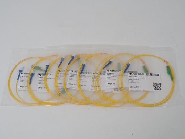 8x Patchkabel-SM-E2000/APC-LC/PC-002-H (17104)