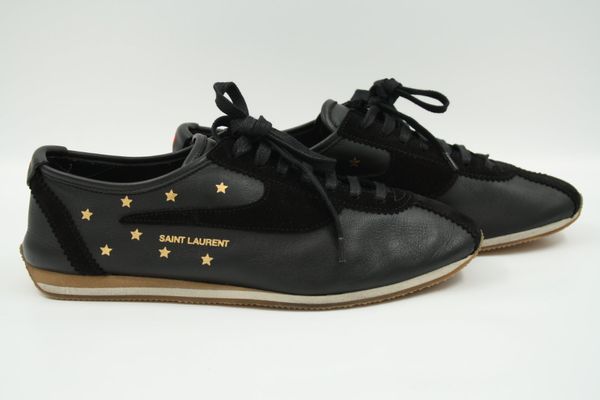 SAINT LAURENT Jay Stars Leder Sneaker (100127)