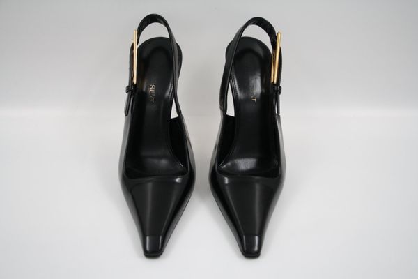 SAINT LAURENT Slingback Pumps Lee 110 aus Leder (5082)