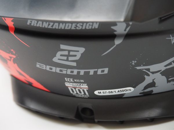 BOGOTTO Rapto Demon Helm Gr. M (18208)