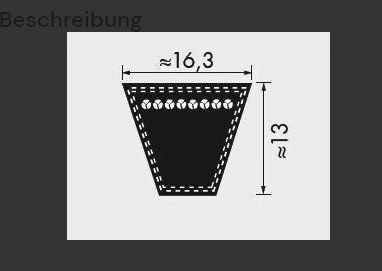 9x OPTIBELT Schmalkeilriemen SPB 3870mm LW (18213)