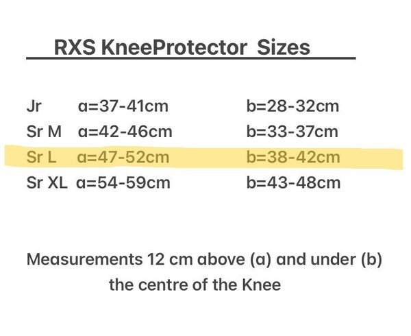 RXS Hockey-Knieschoner Gr. Senior L (19481)
