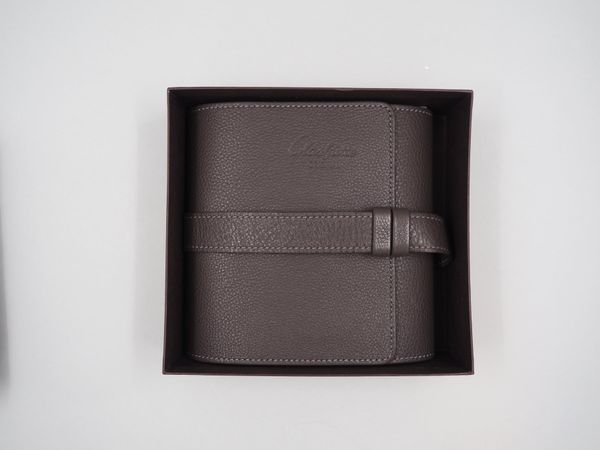GLASHÜTTE Uhrenetui aus Leder (19486)