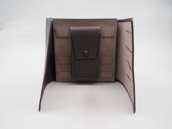 GLASHÜTTE Uhrenetui aus Leder (19486)