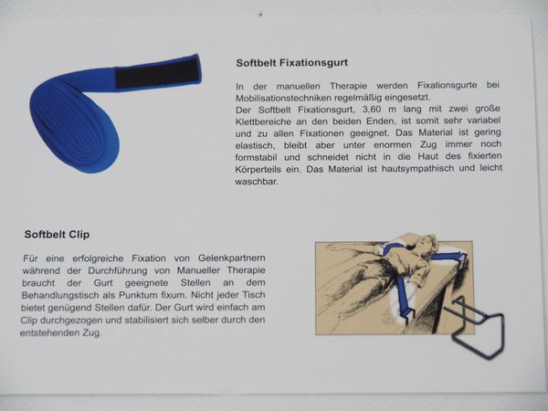 Softbelt / Fixationsgurt 360 cm (17377)