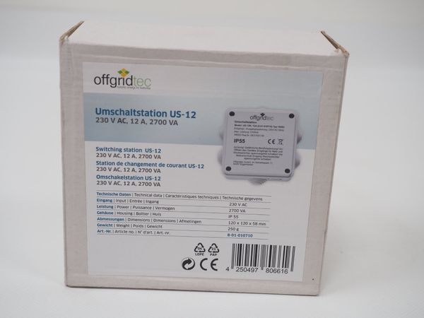 OFFGRIDTEC Umschaltstation US-12 (19711)