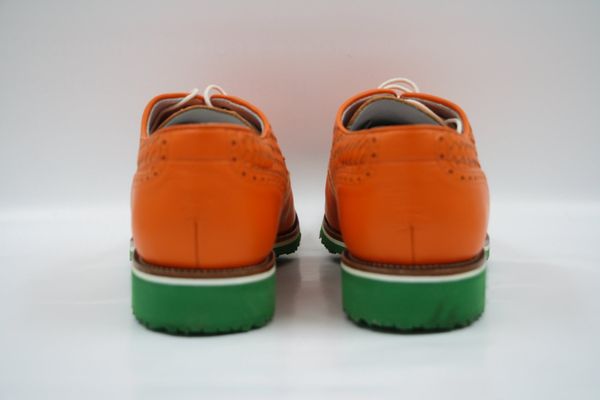 NINETEEN Brogue Ribbed Golfschuhe Gr. 10,5 – 44 (18261)