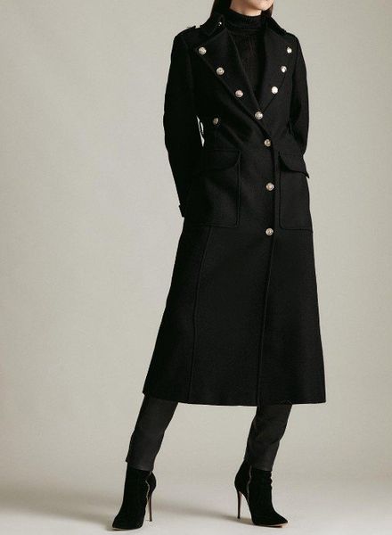 KAREN MILLEN Wollmantel Gr. XS (19156)