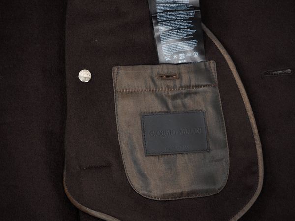 GIORGIO ARMANI Kaschmir Mantel Gr. L/ XL (100325)