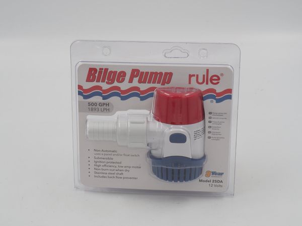 RULE Bilgenpumpe 12V (18636)