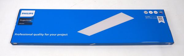 4x PHILIPS ProjectLine LED-Panel 4.000K/ je 120x30cm (19473)