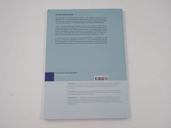 ICT-Rechtskonformität Lehrbuch (19729)