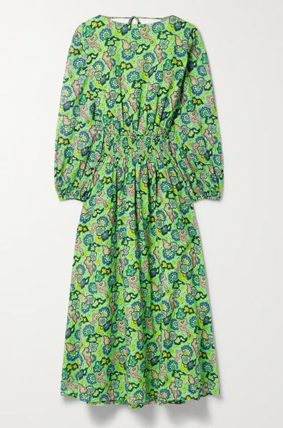RHODE Midi Kleid Gr. XS (14418)