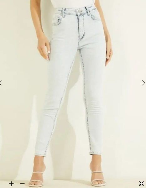 GUESS Super High Skinny Jeans W24 / Gr. XXS (19818)