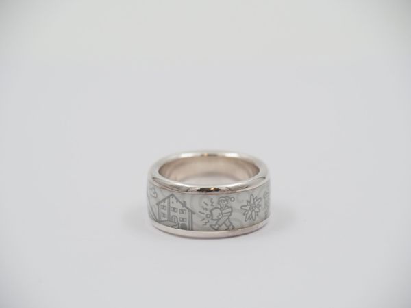 ZEBRA Stadtring Engiadina Gr. 56 – Weiss (7890MC)
