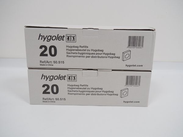 2x HYGOLET Hygobag Refills / Hygienebeutel (17413)