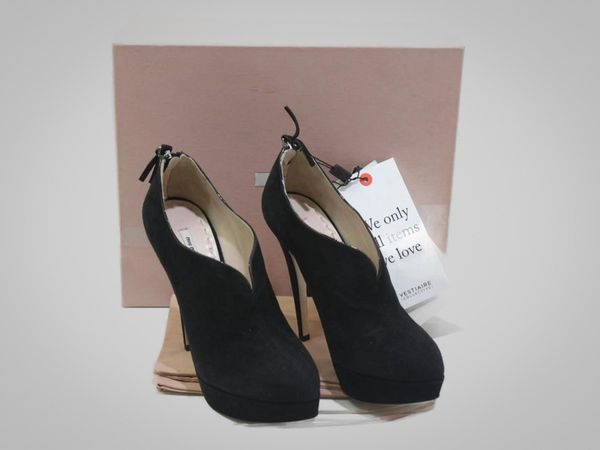 MIU MIU High Heels Gr. 37,5 (BEK-103-12)