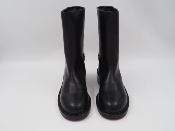 VICTORIA BECKHAM Boots aus Leder Gr. 39 (19845)
