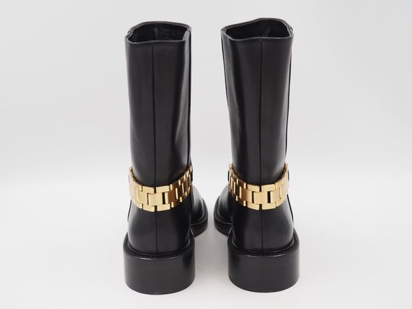 VICTORIA BECKHAM Boots aus Leder Gr. 39 (19845)